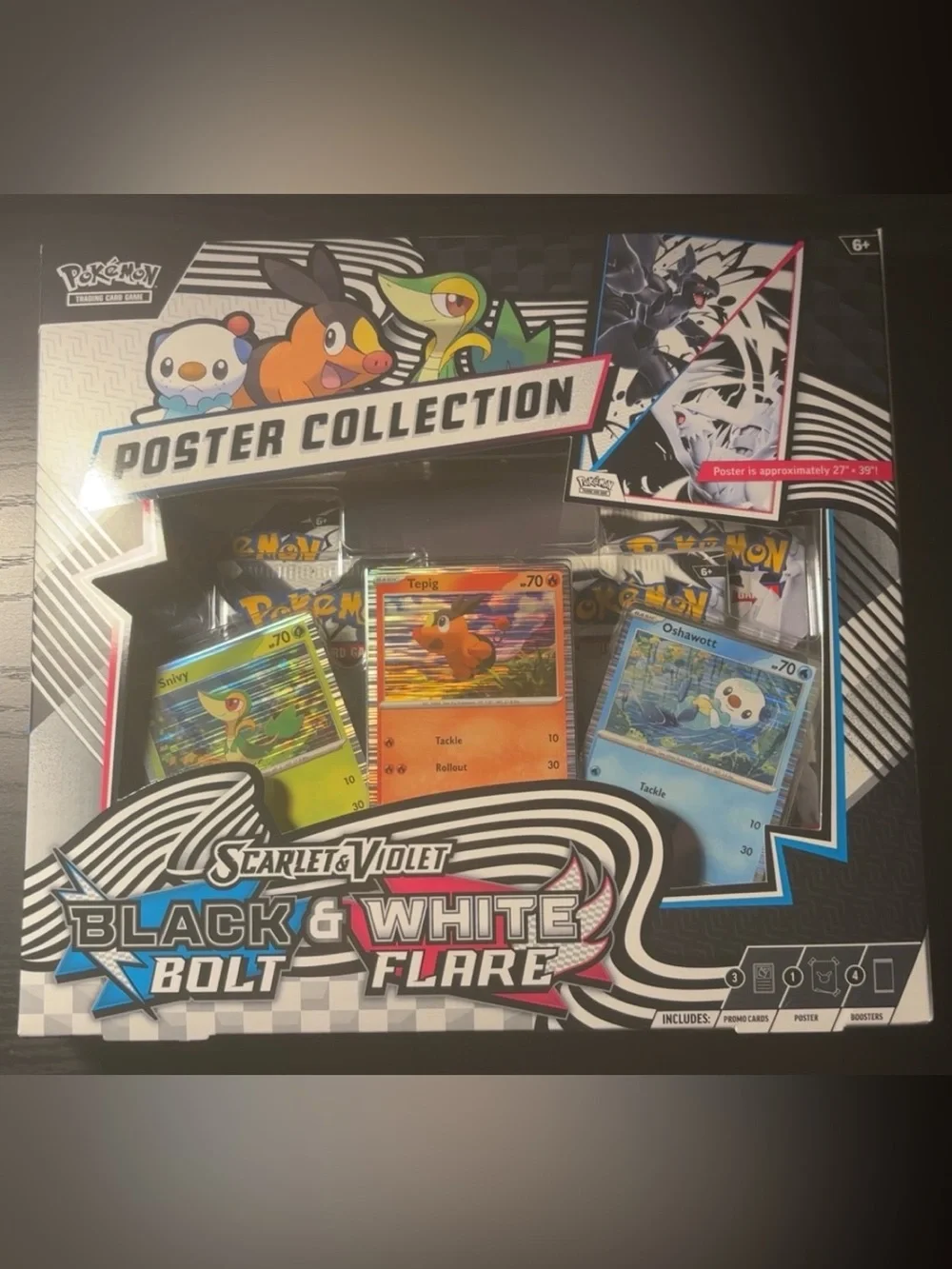 Black Bolt & White Flare Poster Collection